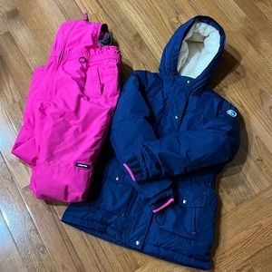 Land’s End Girls 2 piece Snow/Ski Outfit